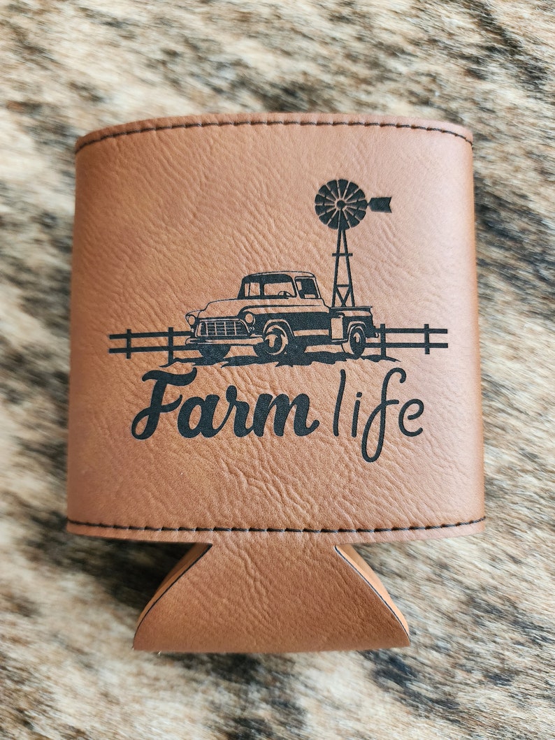 Koozie | Leather Beer Koozie